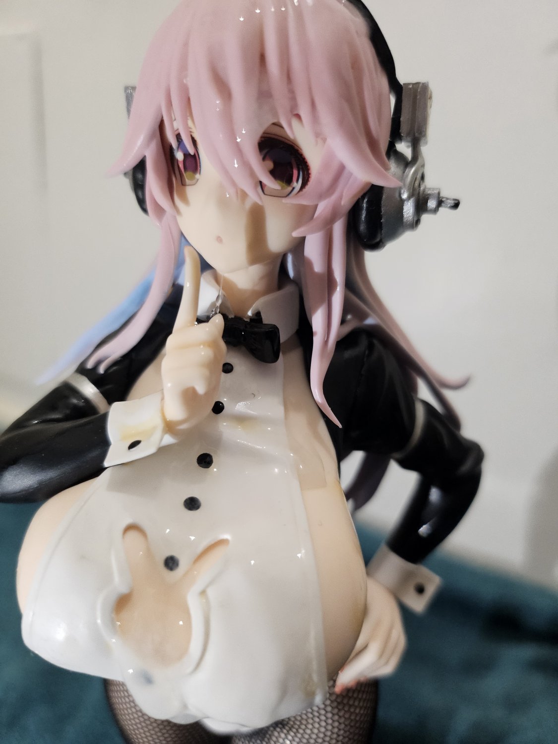 Super Sonico SoF bukkake (no clean 1/2) #lSxEgVTM